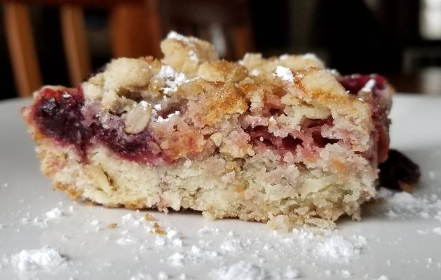 Cherry Crumb Bars