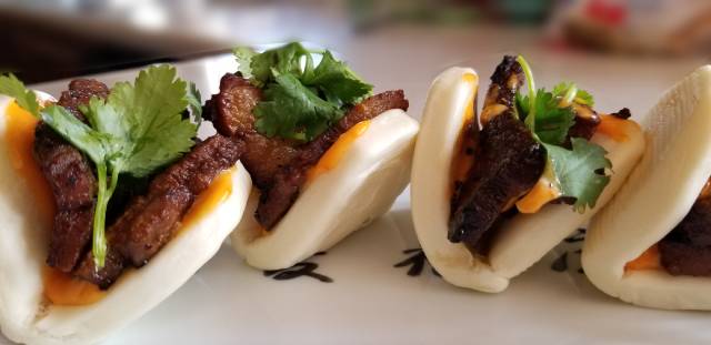 Mama Sita’s Adobo Pork Belly Buns