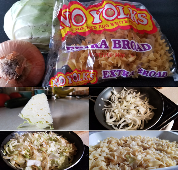 Fried Cabbage and Noodles Recipe