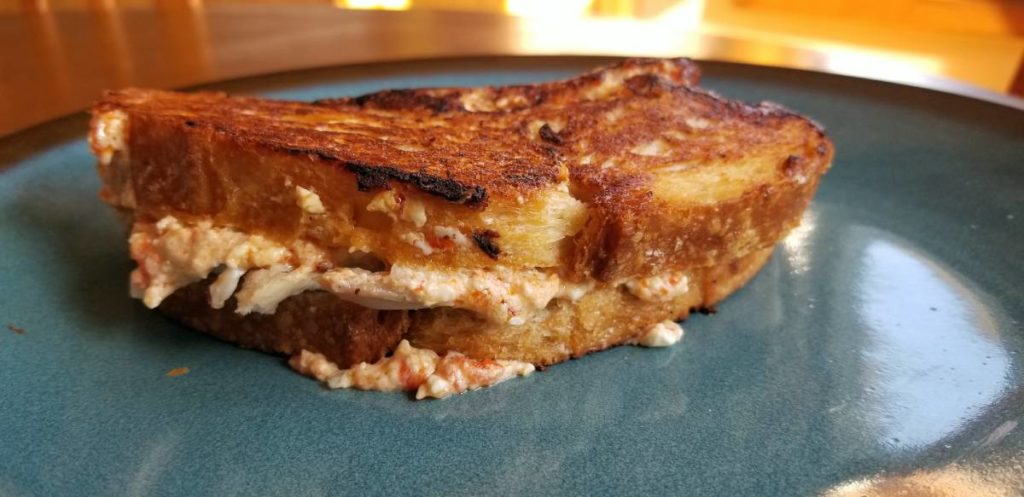 Tirokafteri Gilled Cheese Sandwich