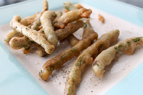 Beer Battered Green Beans