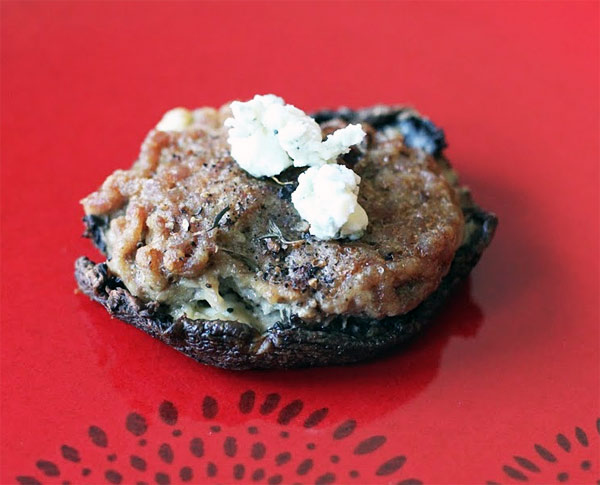 Gorgonzola Stuffed Mushrooms Recipe