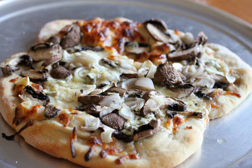 Mushroom and Cambozola Cheese