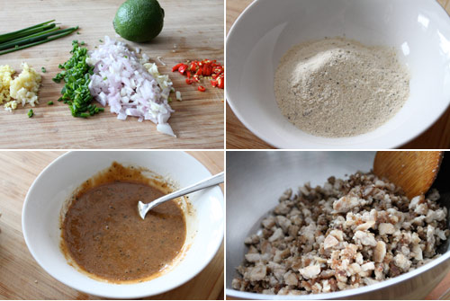 Filipino Sisig Ingredients