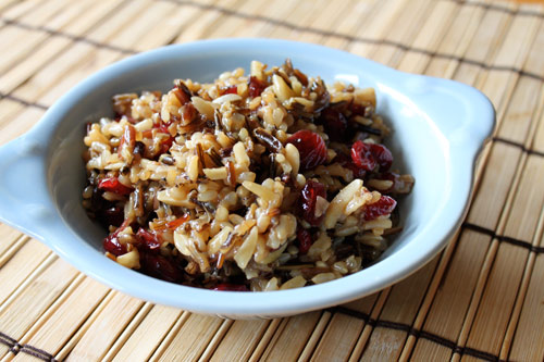 Wild Rice with Craisins and Almonds Recipe