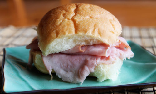 Wisconsin Hot Ham and Rolls