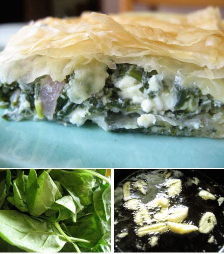 Spanakopita - Spinach and Feta Cheese Pie Recipe