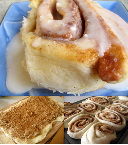 Recipe for making Cinnamon Rolls