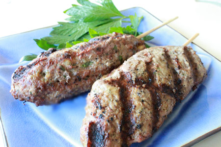 Lebanese Kofta - Meatloaf on a stick