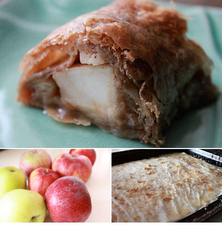 Apple Strudel with Homemade Apple Filling