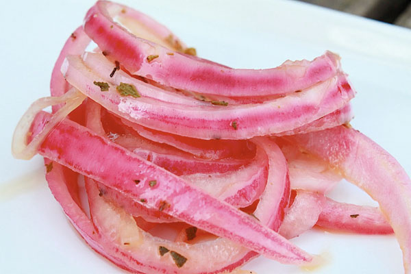 Mexican Pickled Red Onions