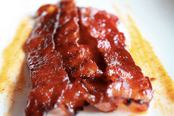 Chipotle and Honey Glazed Bacon