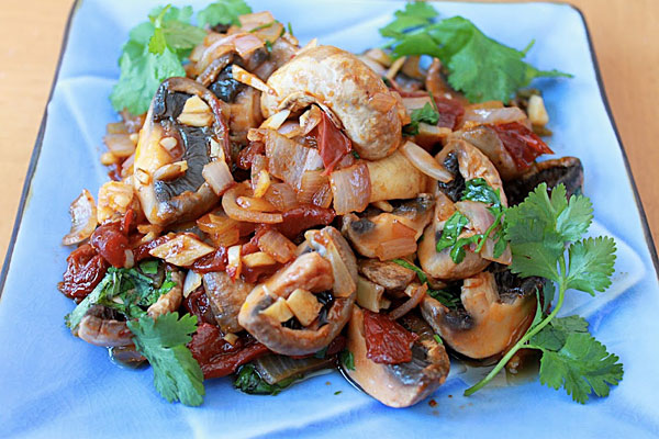 Mexican Mushroom Salad