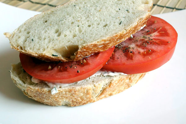 Tomato Sandwiches Recipe