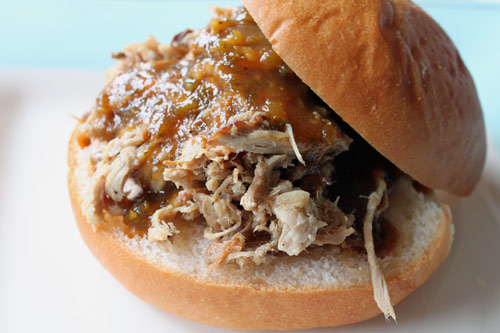 Hawaiian Pulled Pork Sandwiches