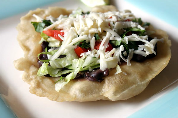 Indian Fry Bread Tacos