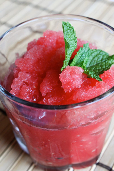 Watermelon Granita Recipe