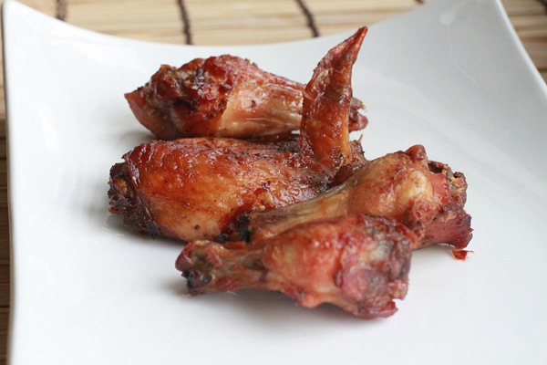 Recipe for making baked chicken wings
