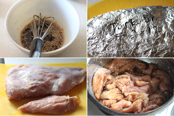 Ingredients for making turkey jerky recipe