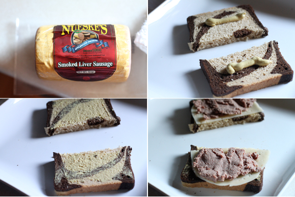 How to make a liverwurst sandwich