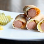 Recipe for making Hot Dog Egg Rolls