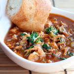 Chicken, Shrimp, and Andouille Sausage Gumbo Recipe