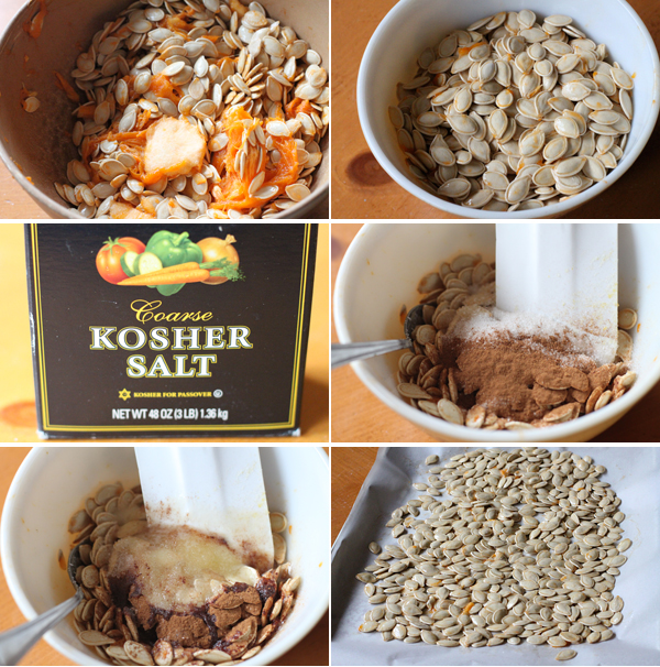 How to make roasted pumpkin seeds