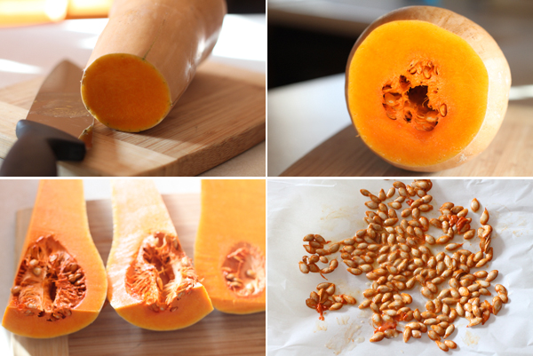How to make roasted squash seeds