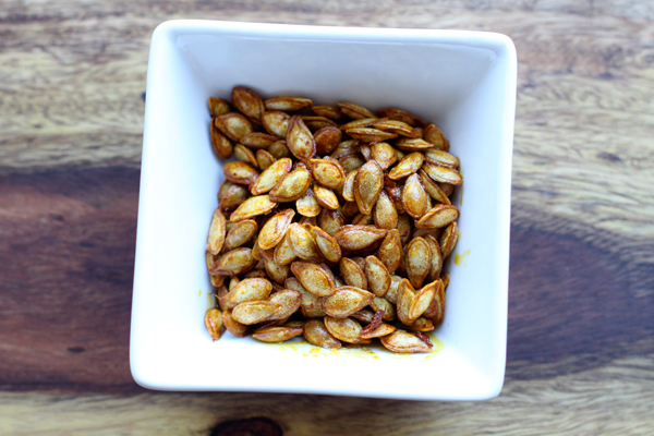 Roasted Squash Seeds Recipe