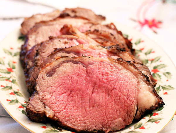 Garlic and Herb Crusted New York Strip Roast Recipe