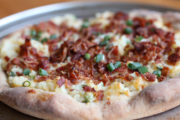 Loaded Baked Potato Pizza