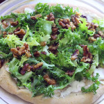 Escarole and Goat Cheese Pizza Recipe