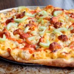 Buffalo Chicken Macaroni and Cheese Pizza Recipe