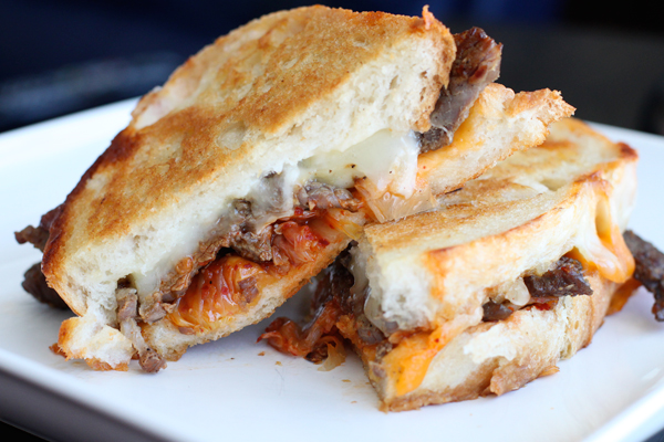 Kimchi grilled cheese sandwich recipe