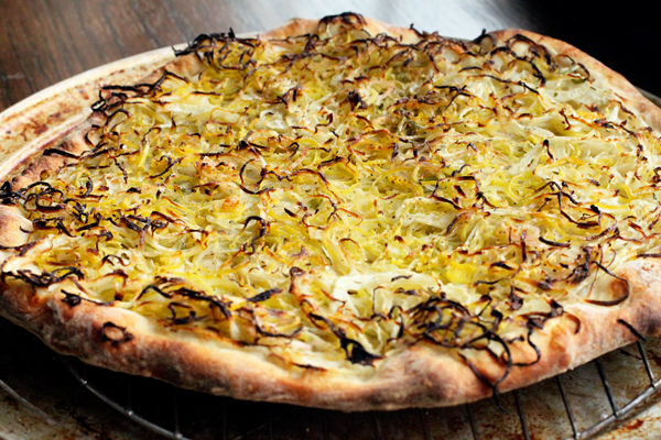 Leek and Fennel Pizza Recipe