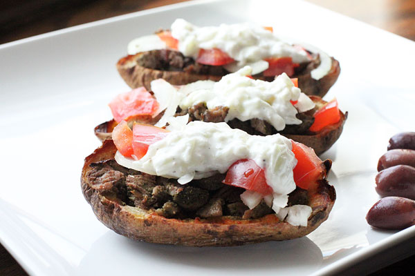 Gyro Potato Skins