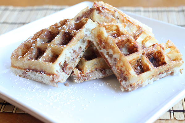 Ham and Cheese Waffles Recipe