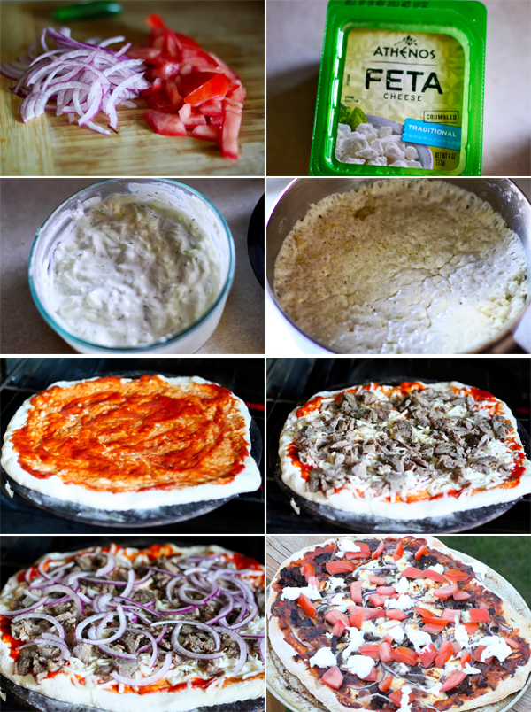 How to make a gyro pizza
