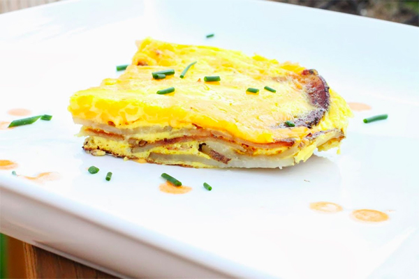 Potato and Ham Frittata