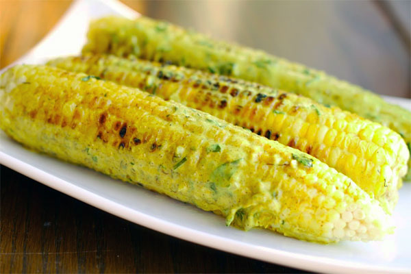 Curry and Coconut Corn on the Cob Recipe
