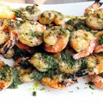 Grilled Shrimp with Cilantro Pesto Recipe