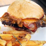 Peanut butter and Jelly Bacon Cheeseburger Recipe