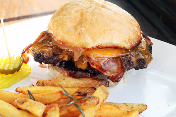 Peanut butter and Jelly Bacon Cheeseburger Recipe
