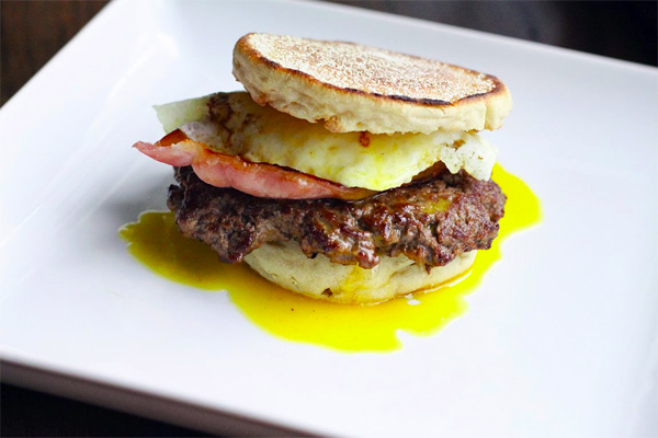 Eggs Benedict Burger Recipe