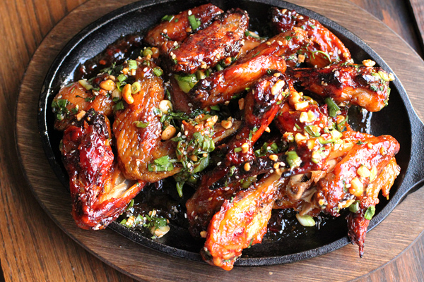 Thai Sticky Chicken Wings