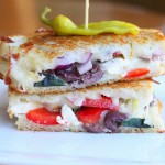 Greek Grilled Cheese Sandwich