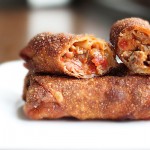 How to make pizza egg rolls