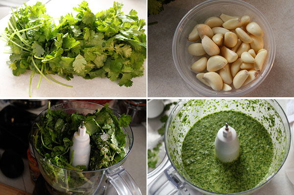 How to make cilantro sauce