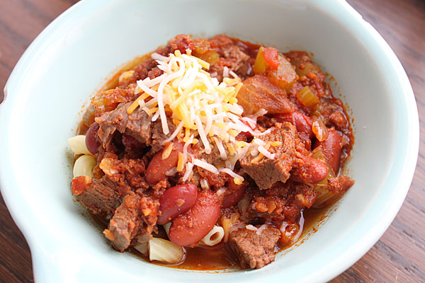 Chorizo Chili Recipe