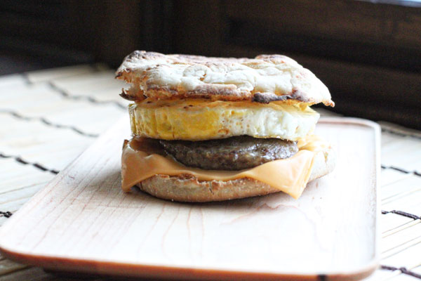 How to make a sausage and egg McMuffin